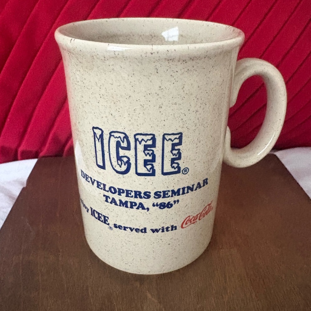 ICEE 1986 Vintage Mug Made in England‎